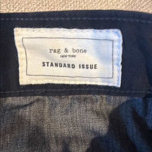 rag & bone standard issue Black Slim Fit Chinos - 34 - Picture 7 of 9